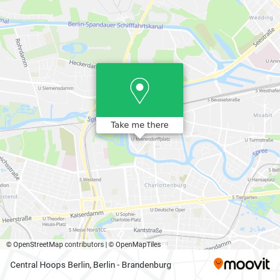 Карта Central Hoops Berlin