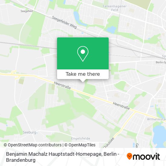 Benjamin Machalz Hauptstadt-Homepage map