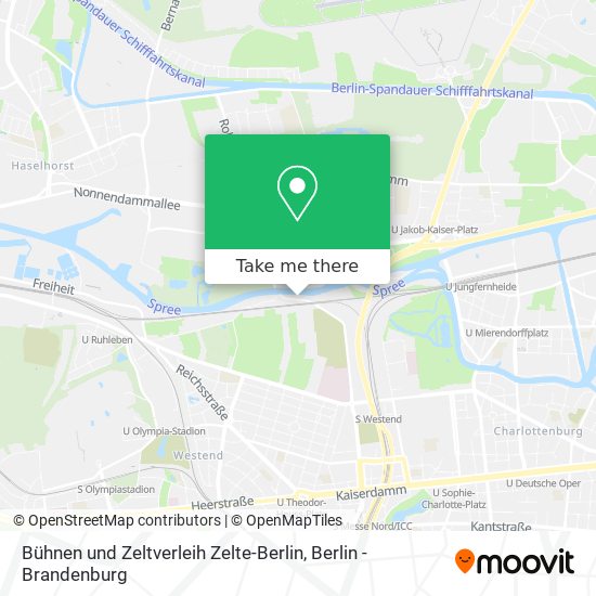 Карта Bühnen und Zeltverleih Zelte-Berlin