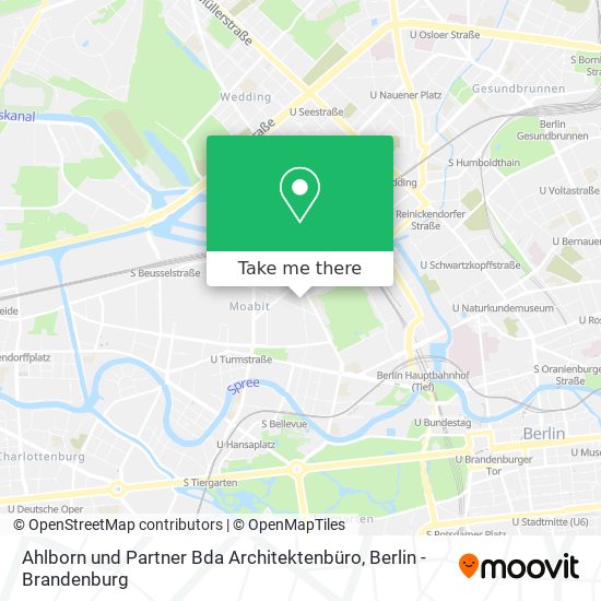 Карта Ahlborn und Partner Bda Architektenbüro