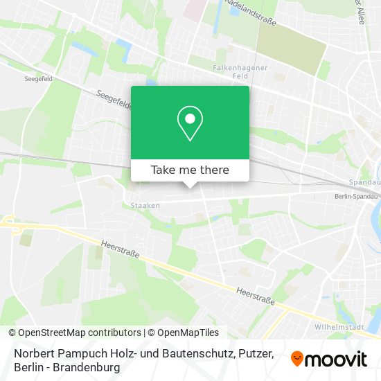 Карта Norbert Pampuch Holz- und Bautenschutz, Putzer