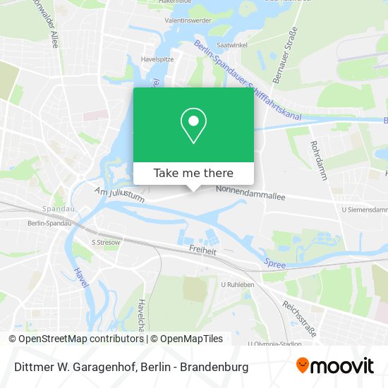 Карта Dittmer W. Garagenhof