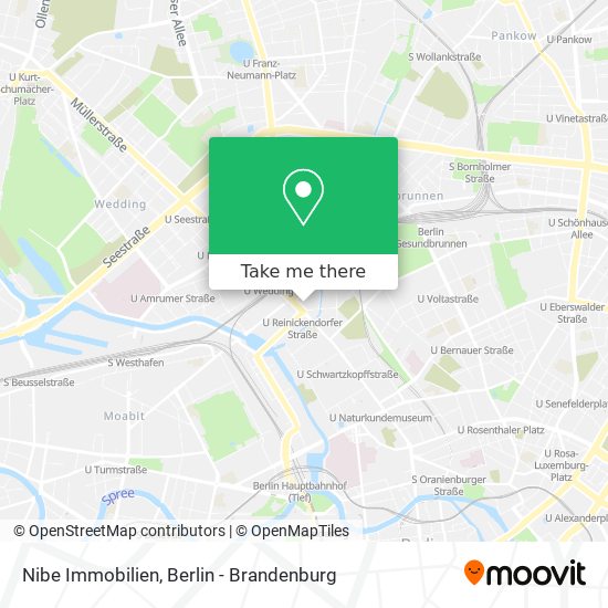 Nibe Immobilien map