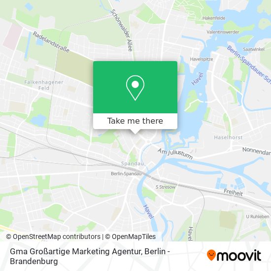 Карта Gma Großartige Marketing Agentur