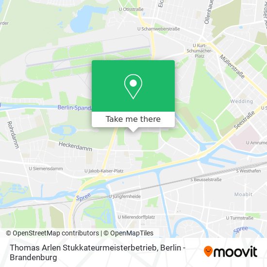 Thomas Arlen Stukkateurmeisterbetrieb map