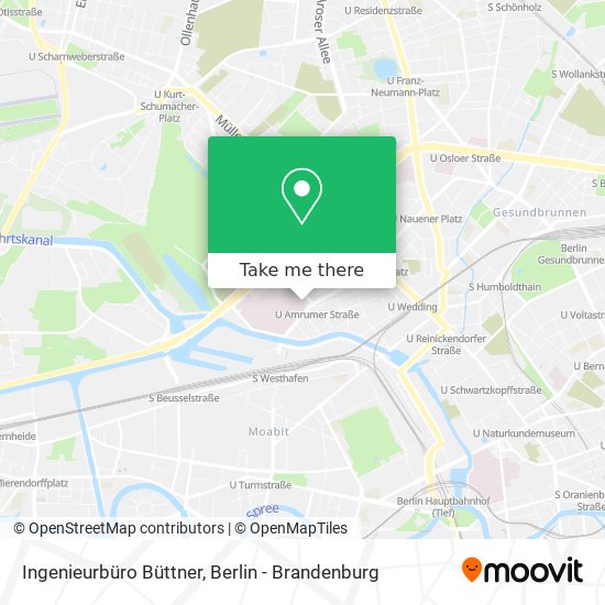 Ingenieurbüro Büttner map