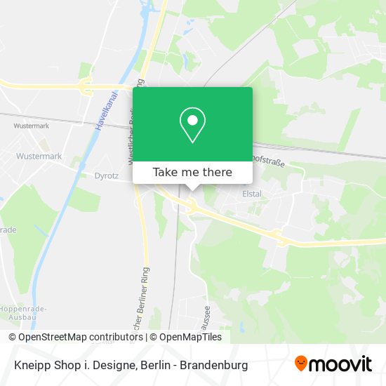 Kneipp Shop i. Designe map
