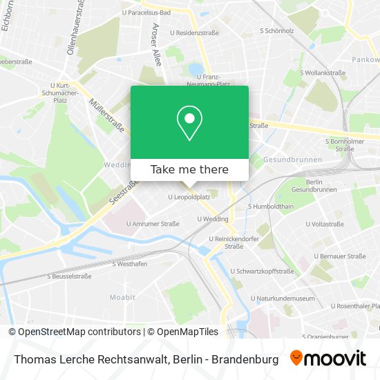 Thomas Lerche Rechtsanwalt map