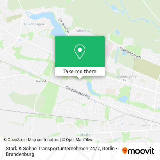 Stark & Söhne Transportunternehmen 24 / 7 map