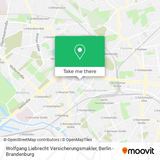 Wolfgang Liebrecht Versicherungsmakler map