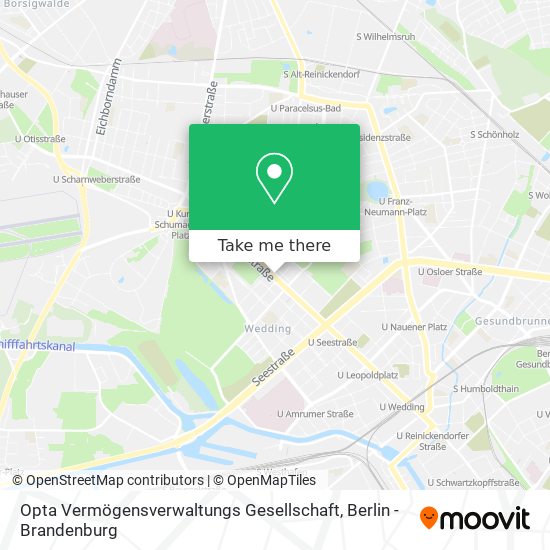 Opta Vermögensverwaltungs Gesellschaft map