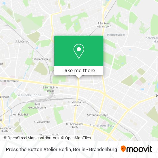 Press the Button Atelier Berlin map