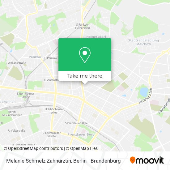 Melanie Schmelz Zahnärztin map