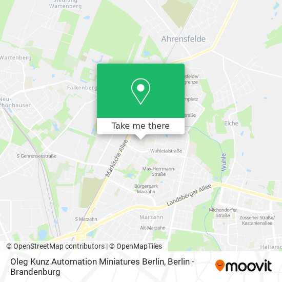 Oleg Kunz Automation Miniatures Berlin map