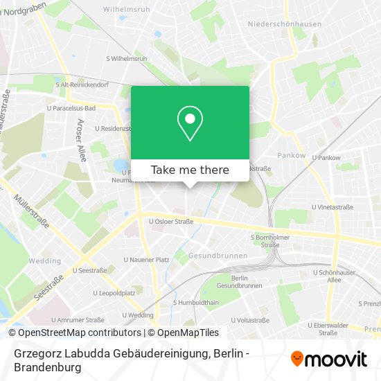 Grzegorz Labudda Gebäudereinigung map