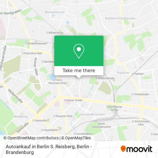 Autoankauf in Berlin S. Reisberg map