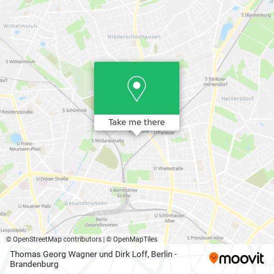 Карта Thomas Georg Wagner und Dirk Loff