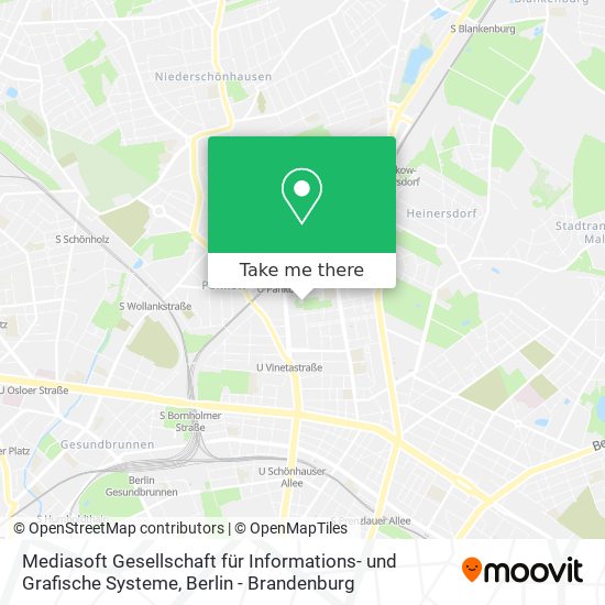 Mediasoft Gesellschaft für Informations- und Grafische Systeme map