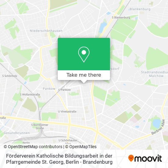 Förderverein Katholische Bildungsarbeit in der Pfarrgemeinde St. Georg map