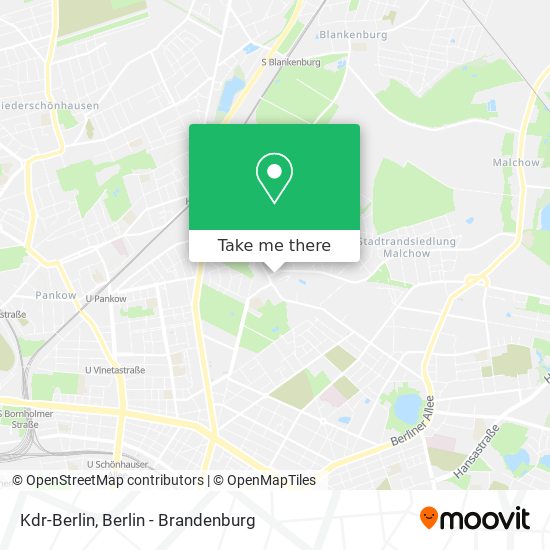 Kdr-Berlin map