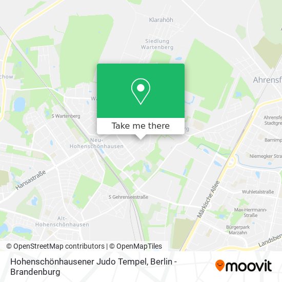 Hohenschönhausener Judo Tempel map