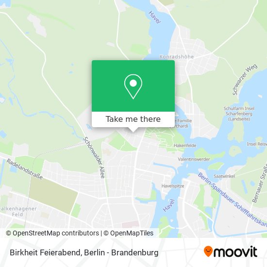 Карта Birkheit Feierabend