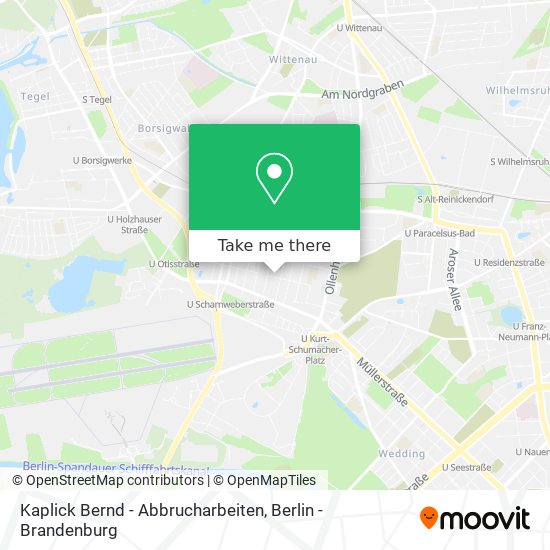 Карта Kaplick Bernd - Abbrucharbeiten