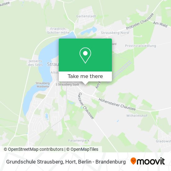 Grundschule Strausberg, Hort map