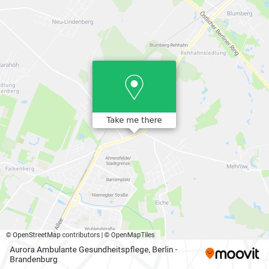 Aurora Ambulante Gesundheitspflege map