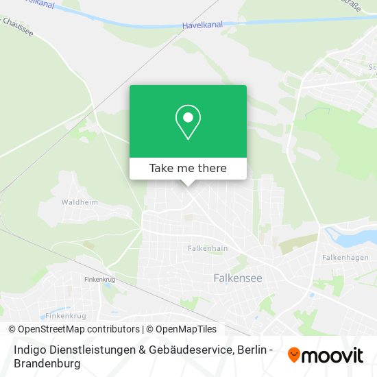 Indigo Dienstleistungen & Gebäudeservice map