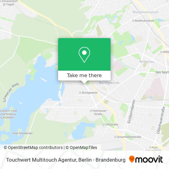 Карта Touchwert Multitouch Agentur