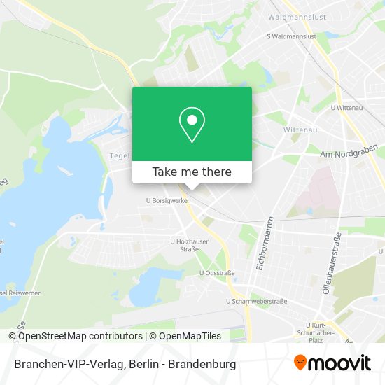 Карта Branchen-VIP-Verlag