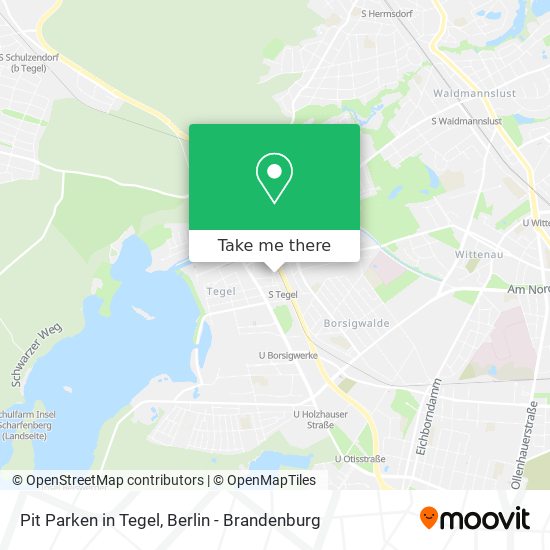 Pit Parken in Tegel map