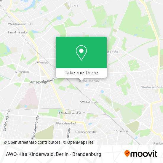 AWO-Kita Kinderwald map
