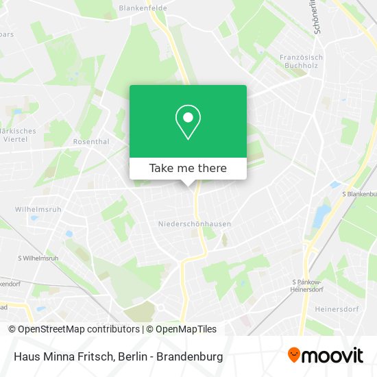 Haus Minna Fritsch map