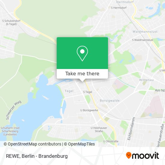 REWE map