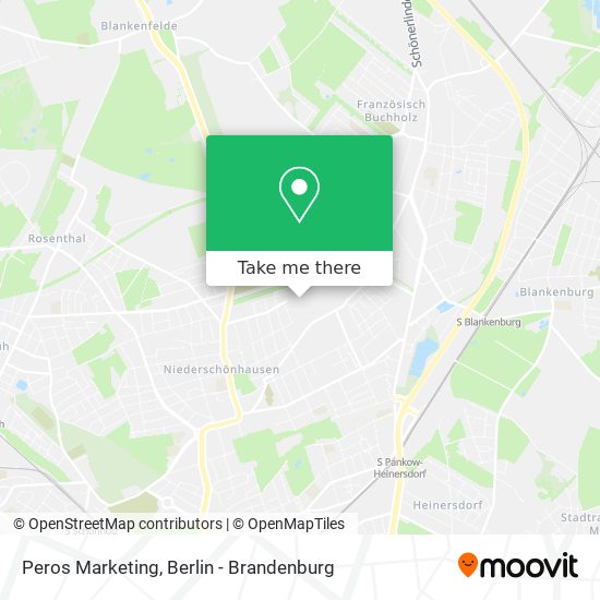 Peros Marketing map