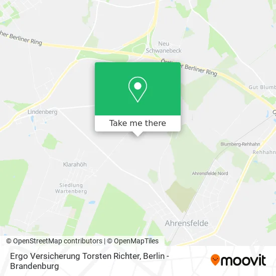 Карта Ergo Versicherung Torsten Richter