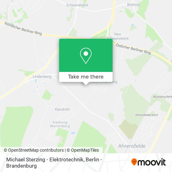 Michael Sterzing - Elektrotechnik map