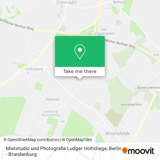 Карта Mietstudio und Photografie Ludger Holtstiege