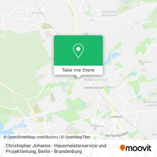 Christopher Johanns - Hausmeisterservice und Projektleitung map