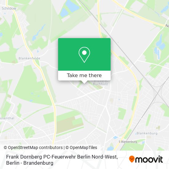 Frank Dornberg PC-Feuerwehr Berlin Nord-West map