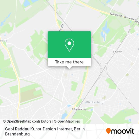 Карта Gabi Raddau Kunst-Design-Internet