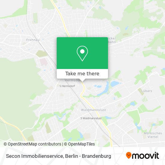 Secon Immobilienservice map