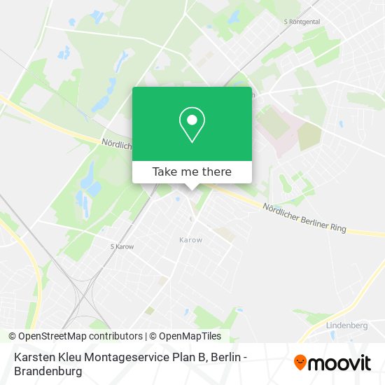 Карта Karsten Kleu Montageservice Plan B