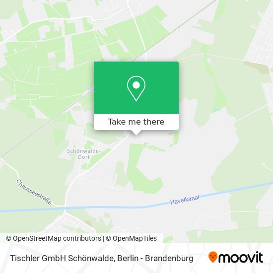 Tischler GmbH Schönwalde map