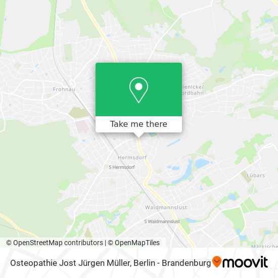 Osteopathie Jost Jürgen Müller map