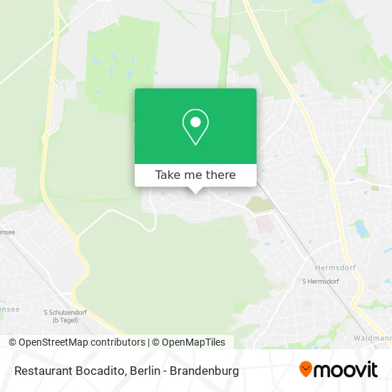 Restaurant Bocadito map