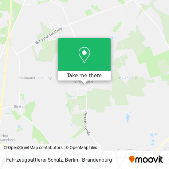 Fahrzeugsattlerei Schulz map