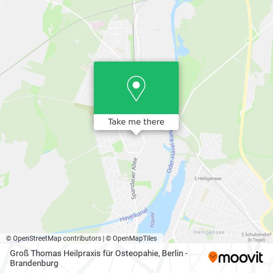 Groß Thomas Heilpraxis für Osteopahie map